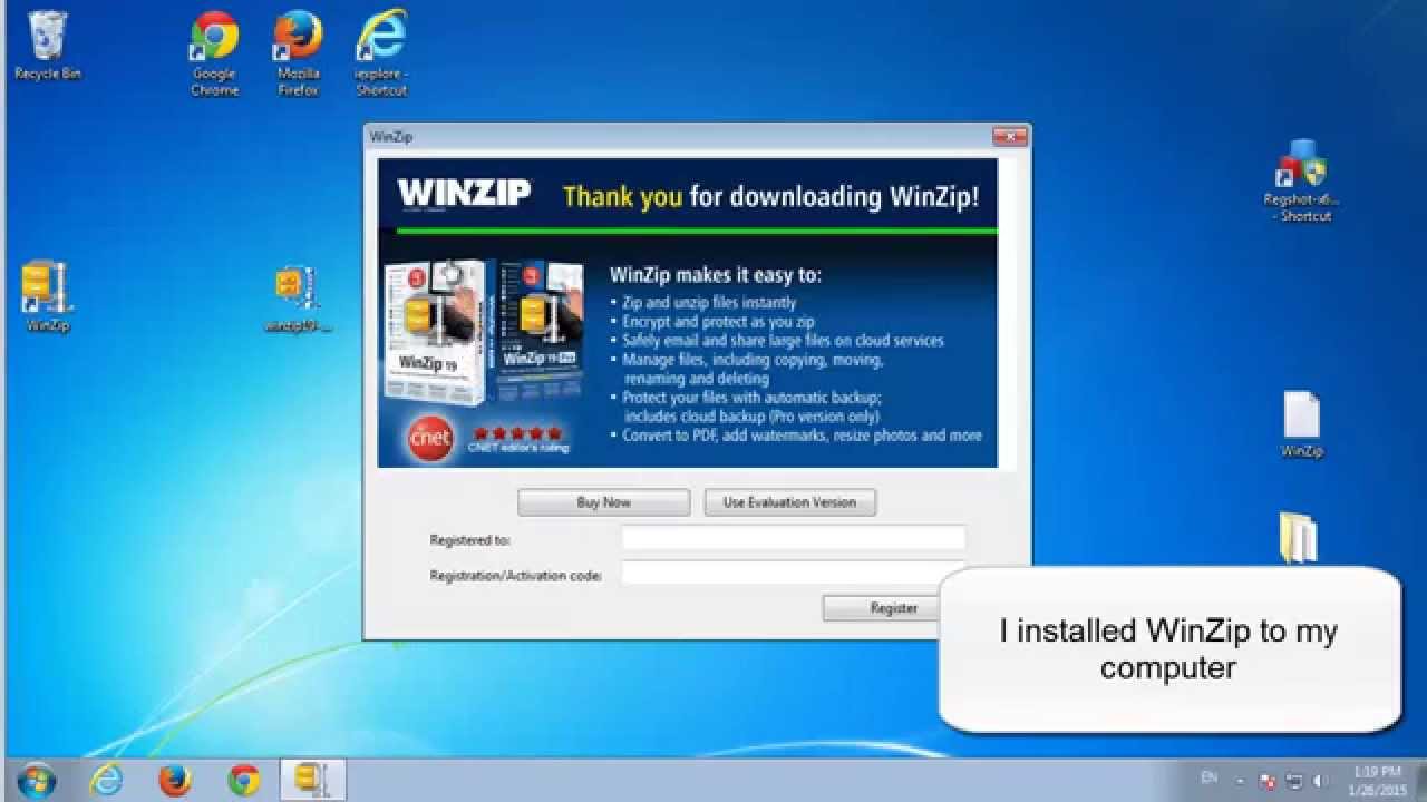 free trial version winzip download